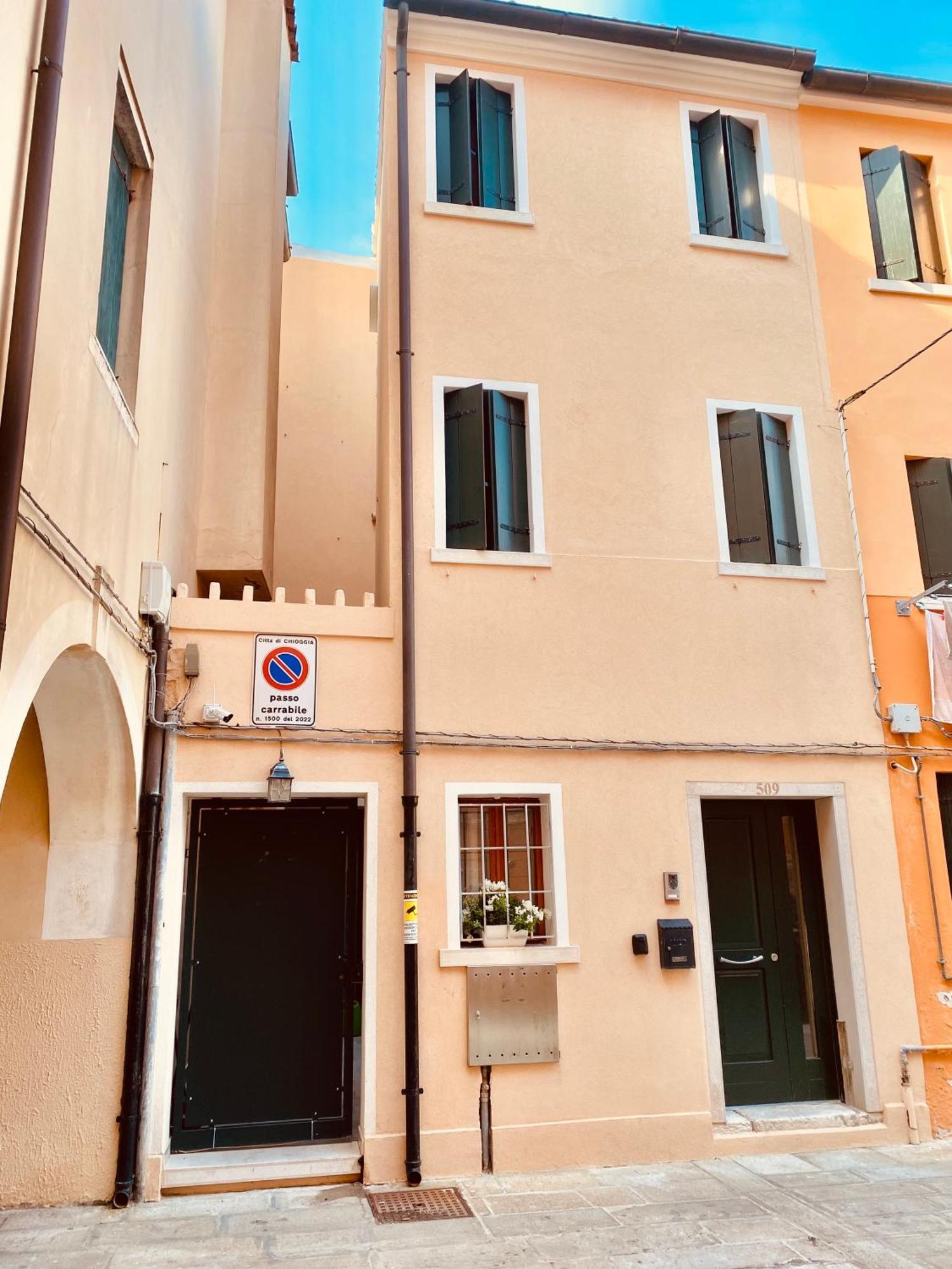 Casabella Chioggia Casa Indipendente Con Corte Buitenkant foto